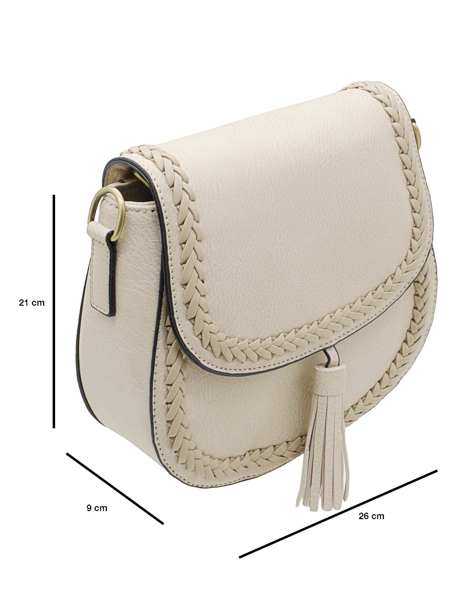 Bolsa crossbody Unica Trendy Animal print para mujer