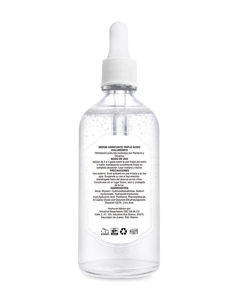 Sérum facial Serum Triple Ácido Hialurónico 100ml Maproderm