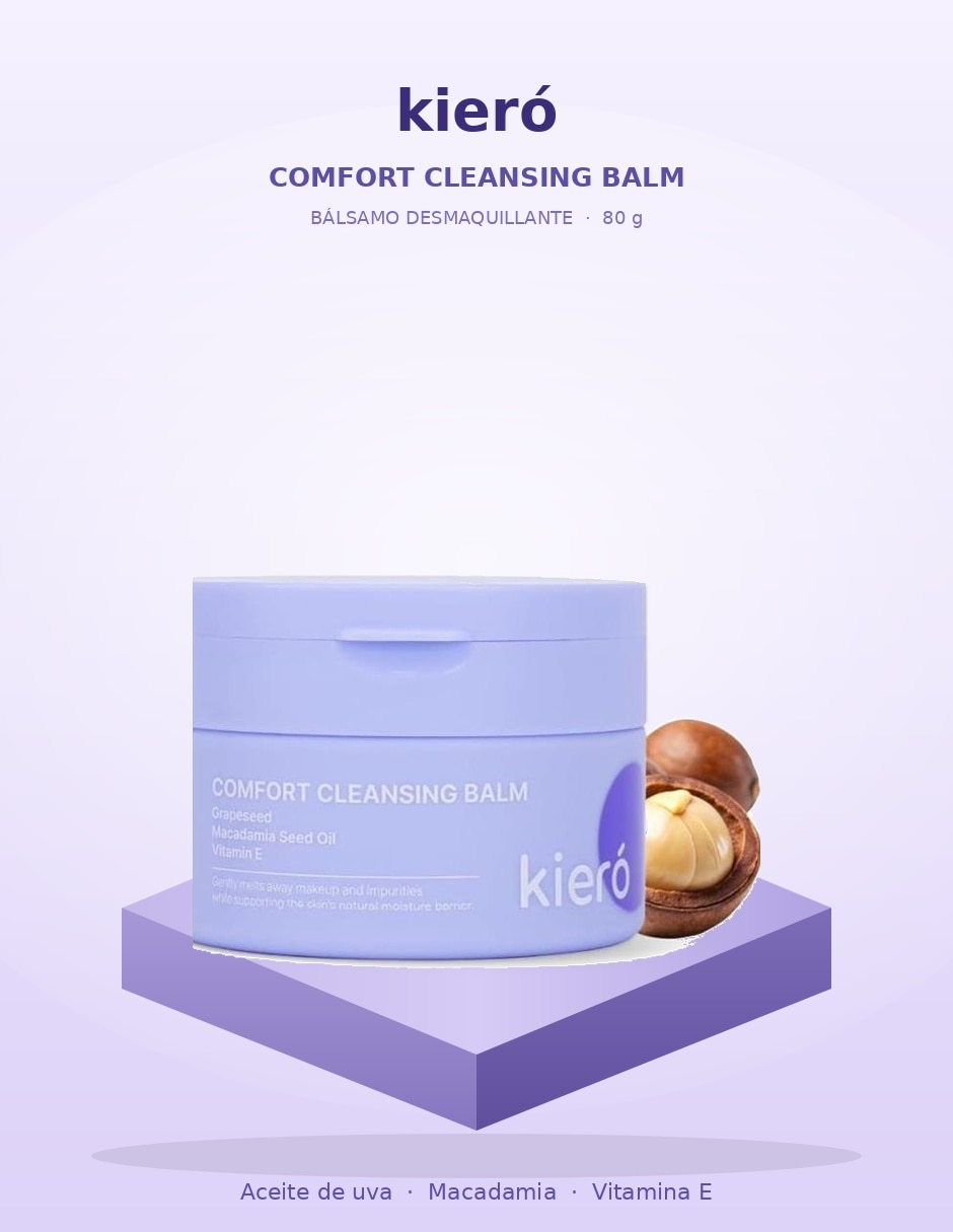 Desmaquillante Bálsamo Desmaquillante Comfort Cleansing Balm Kieró