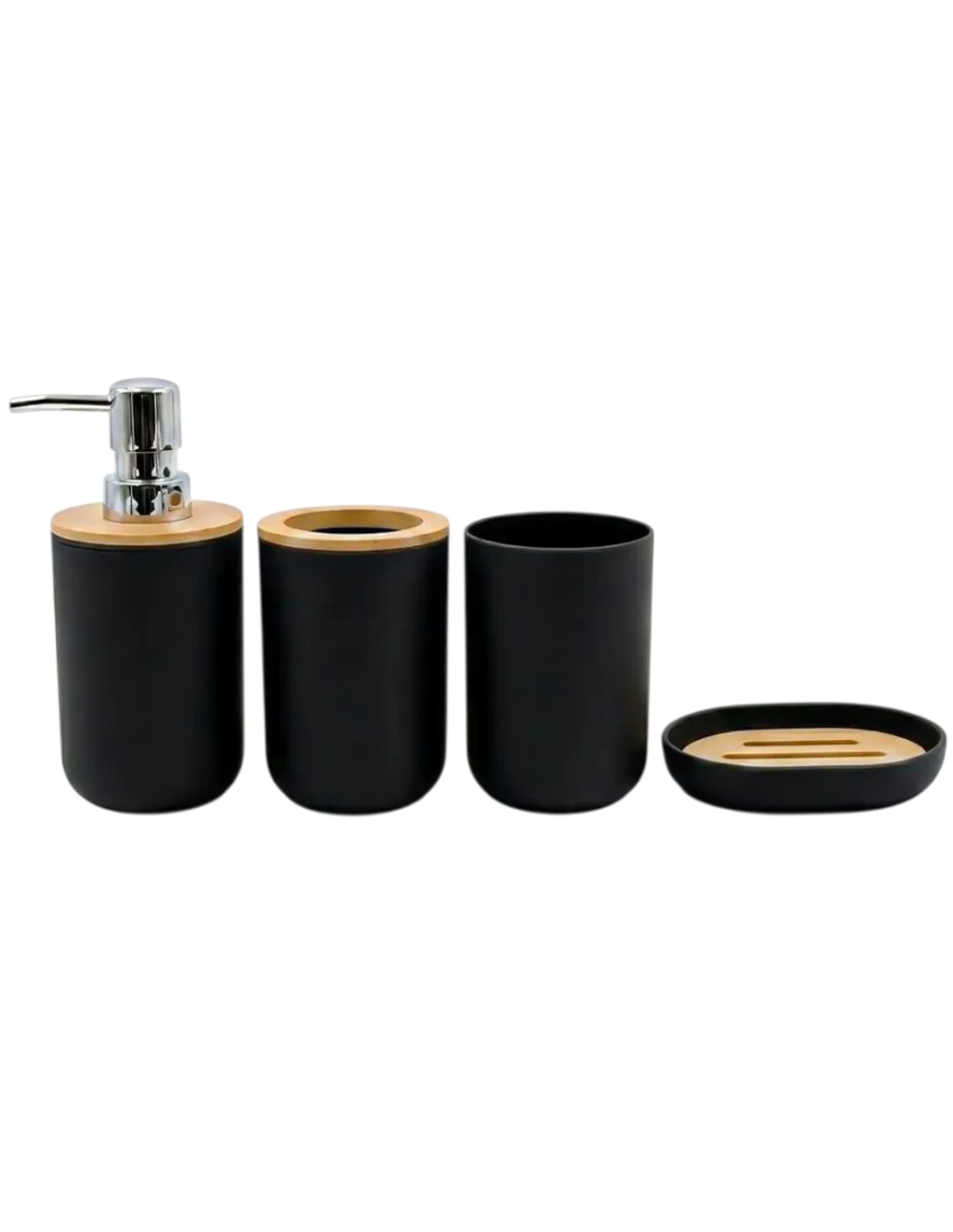 Juego de accesorios para baño de 4 piezas