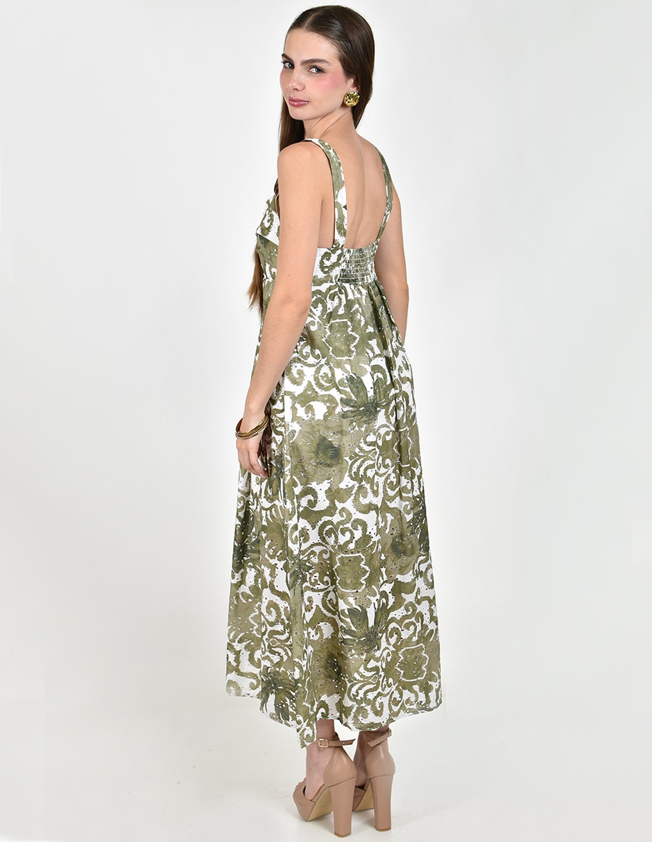 Vestido largo casual para mujer 6