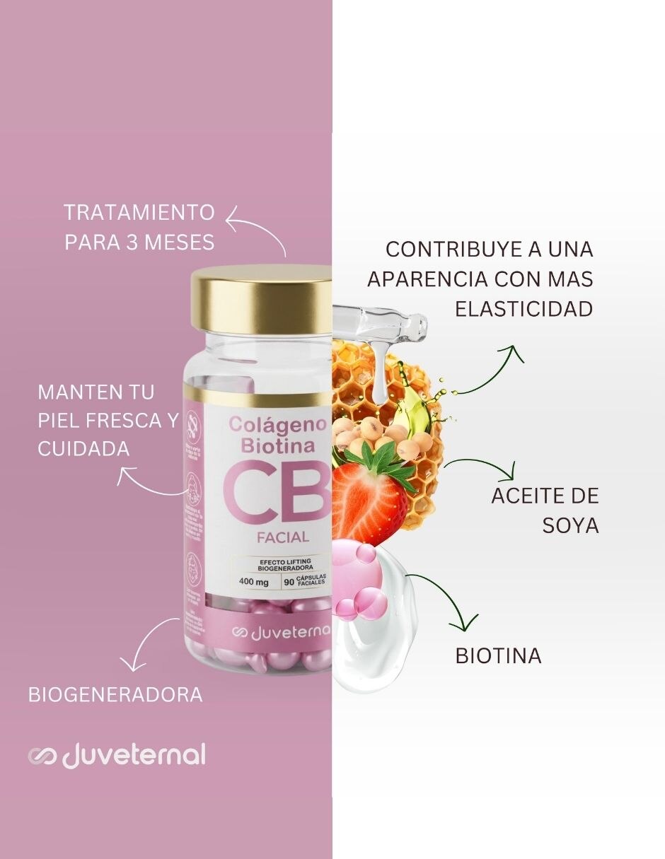 Tratamiento facial Kit De Cápsulas Faciales Vitamina C Y Colágeno y Biotina Cuidado Facial Dermatológico