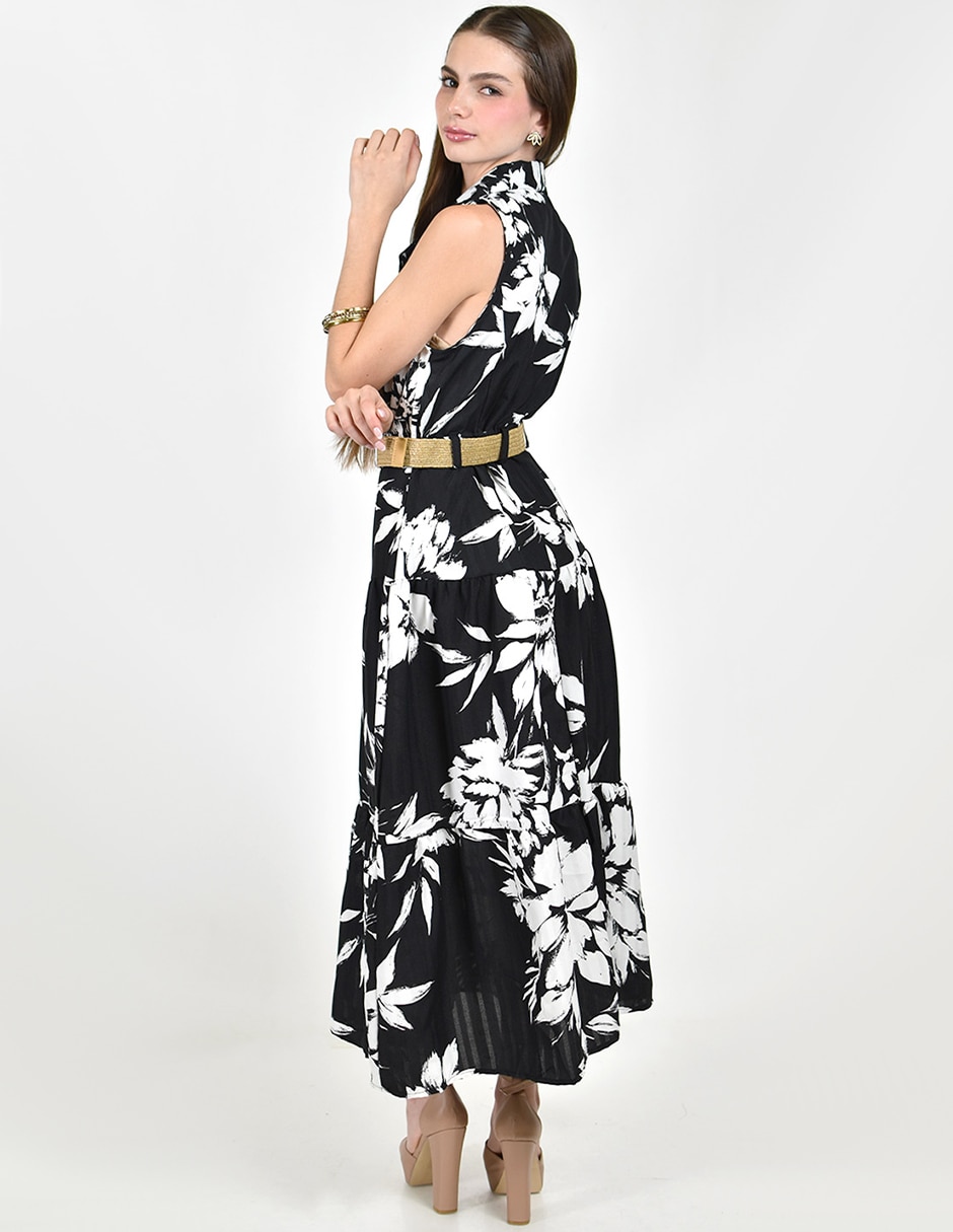 Vestido largo casual para mujer 5