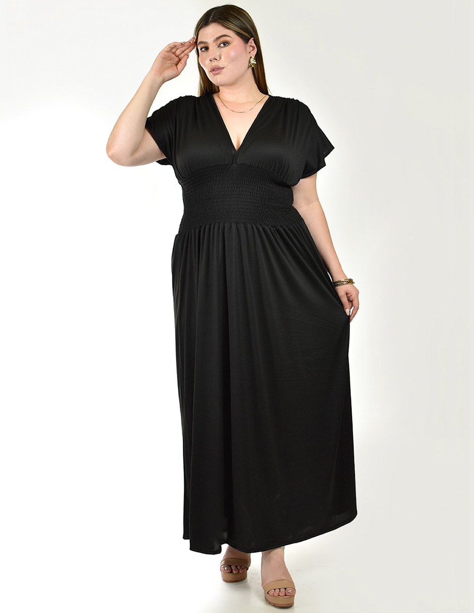 Vestido largo casual para mujer 4