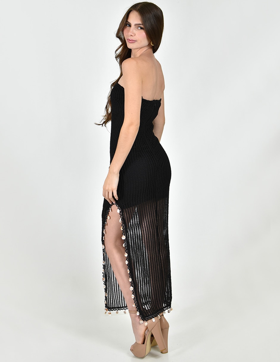 Vestido largo casual roman fashion para mujer