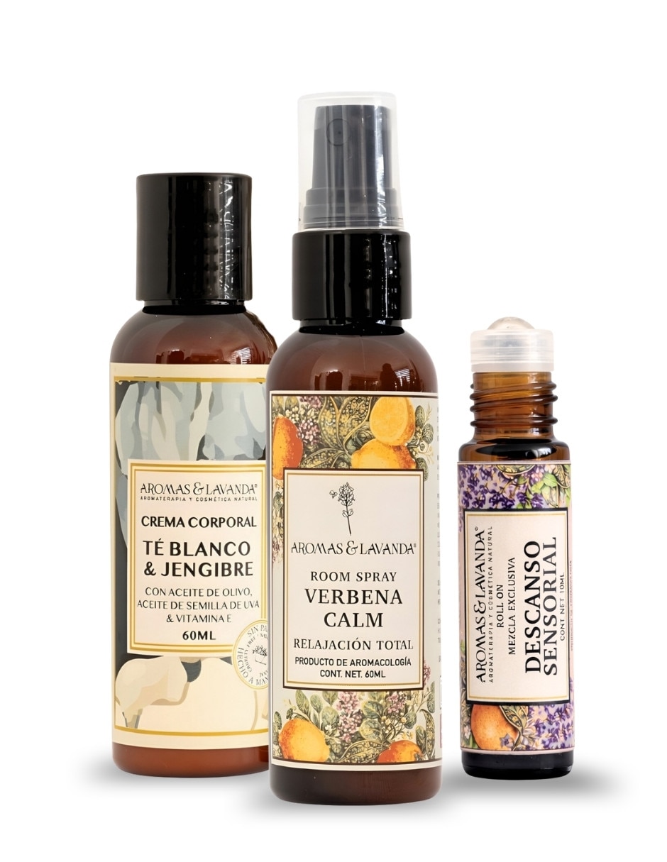 Set aromático Calma y Relajación de verbena