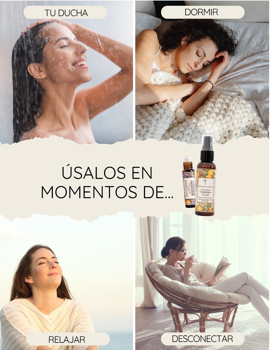 Set aromático Calma y Relajación de verbena 2