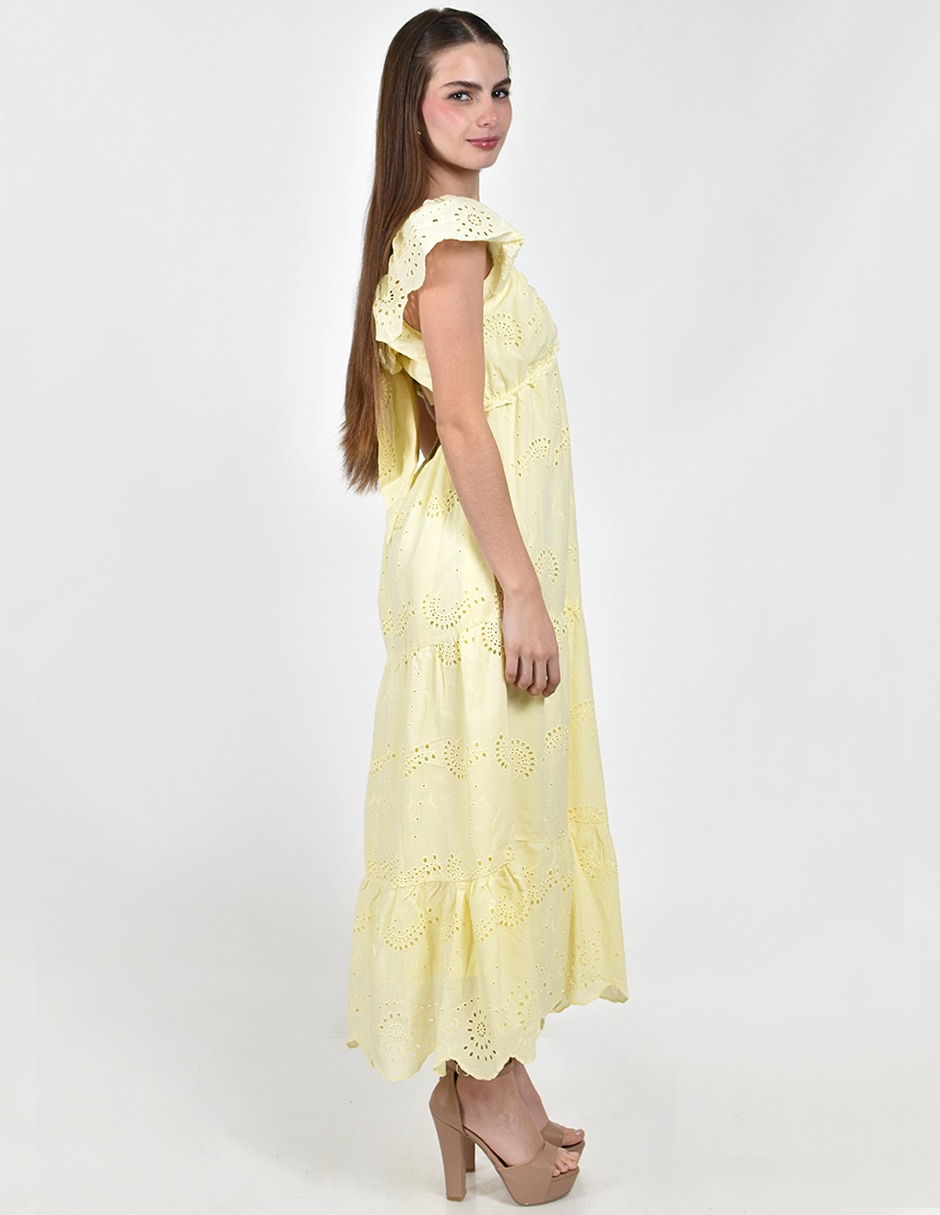 Vestido largo casual para mujer 2