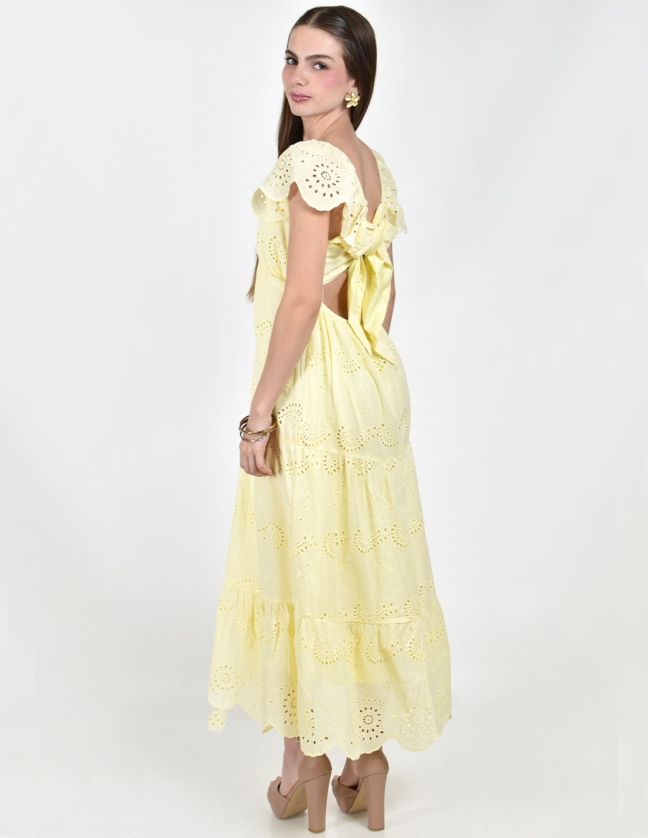 Vestido largo casual para mujer 5