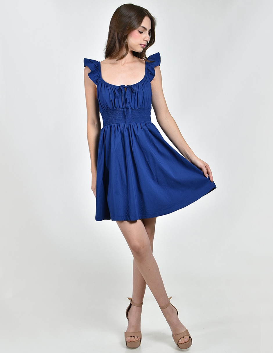 Vestido corto casual para mujer 4