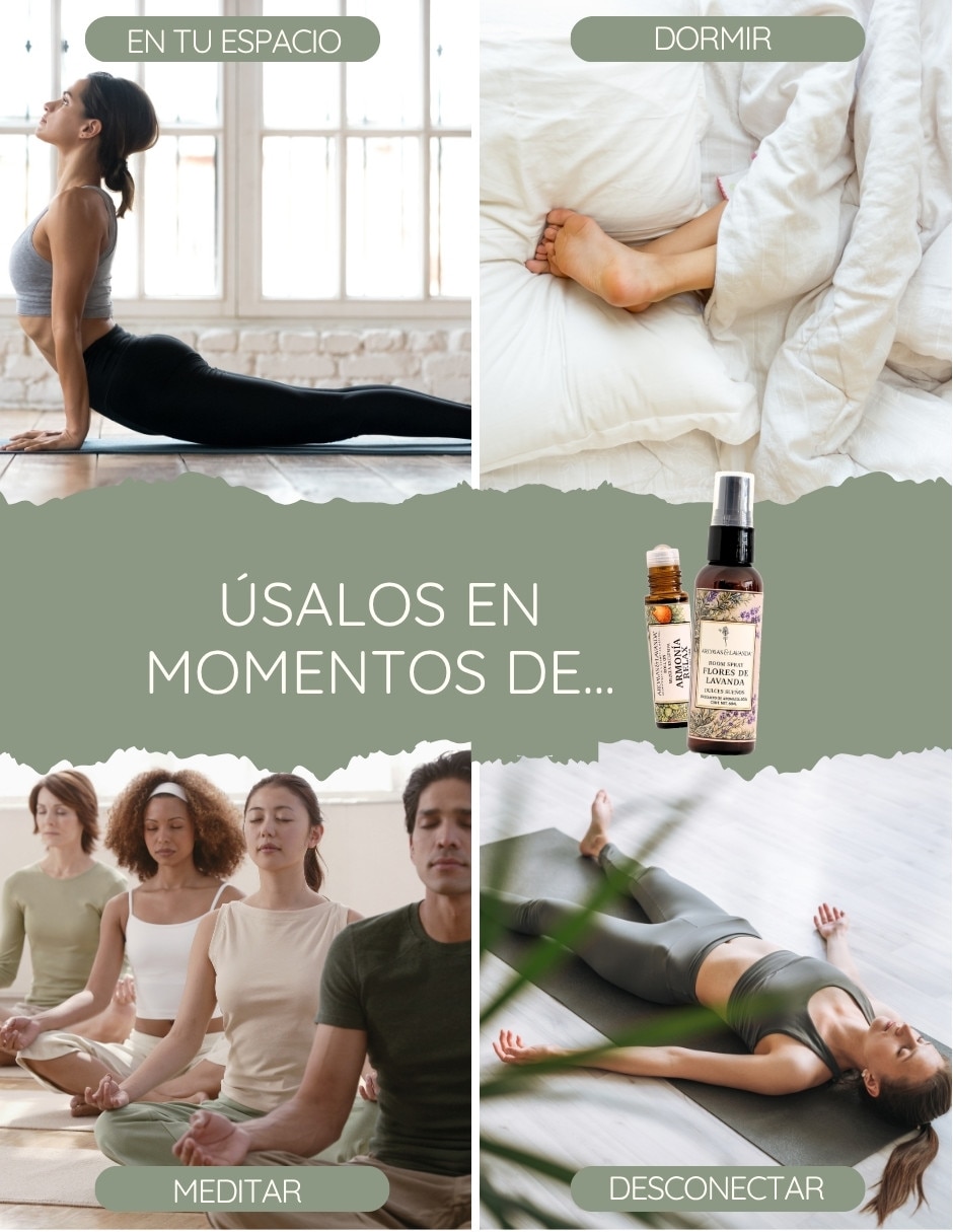 Set aromático Yoga de lavanda 4