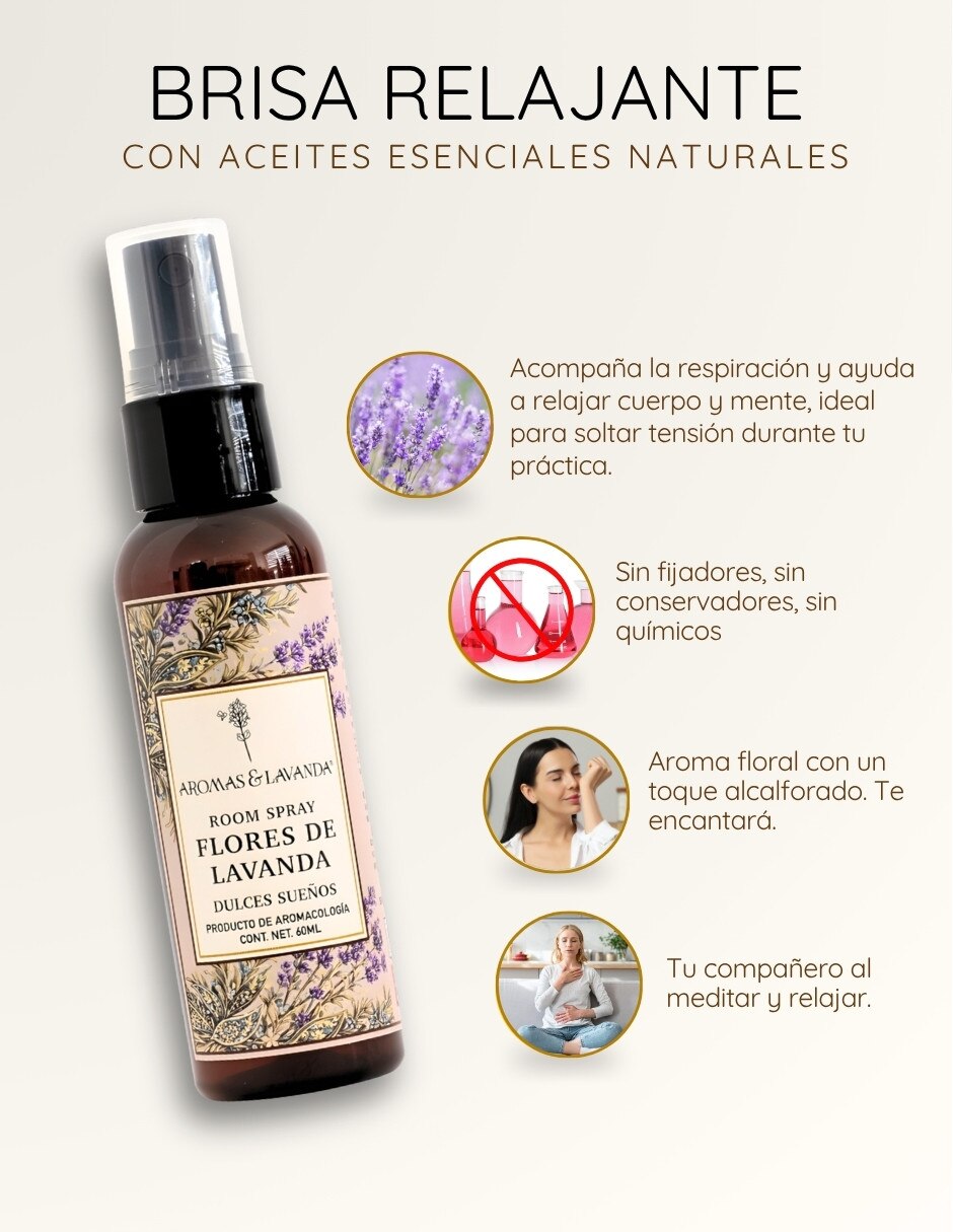 Set aromático Yoga de lavanda 5