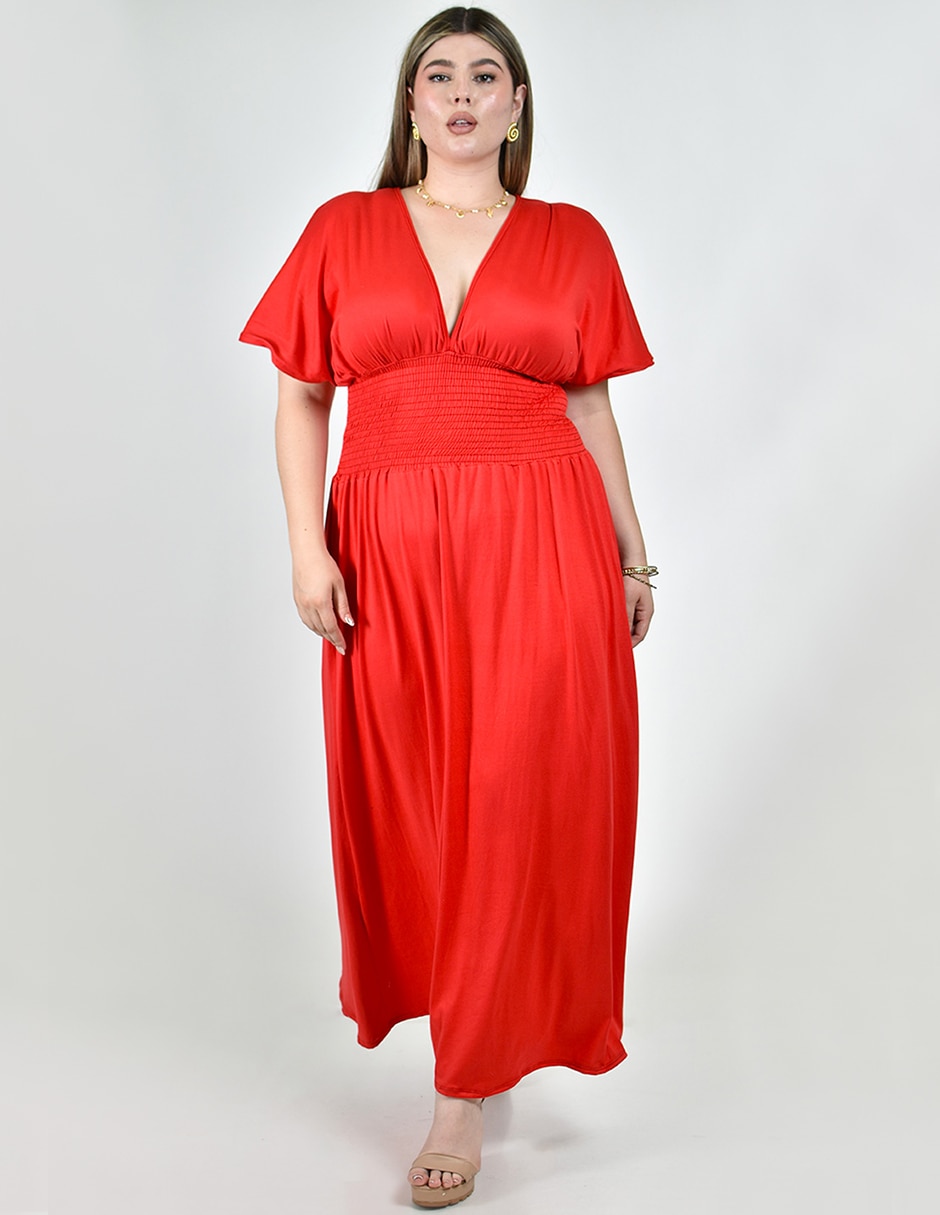 Vestido largo casual para mujer 4
