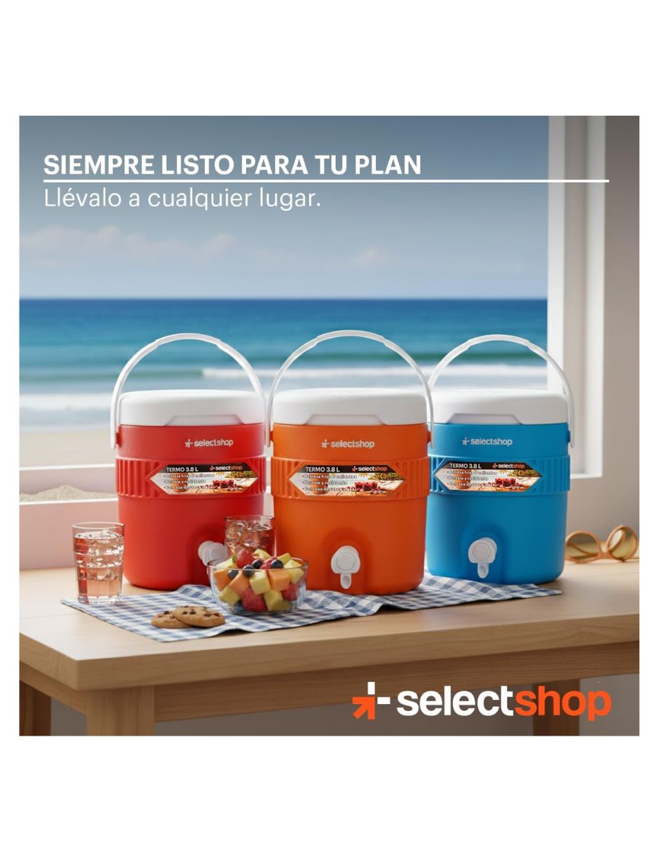 Hielera Termo Tipo Igloo Jarra Dispensador de plástico