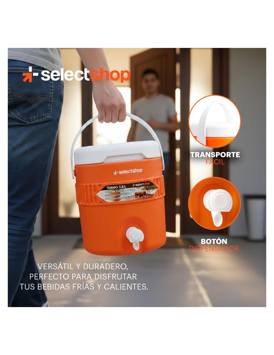 Hielera Termo Tipo Igloo Jarra Dispensador de plástico