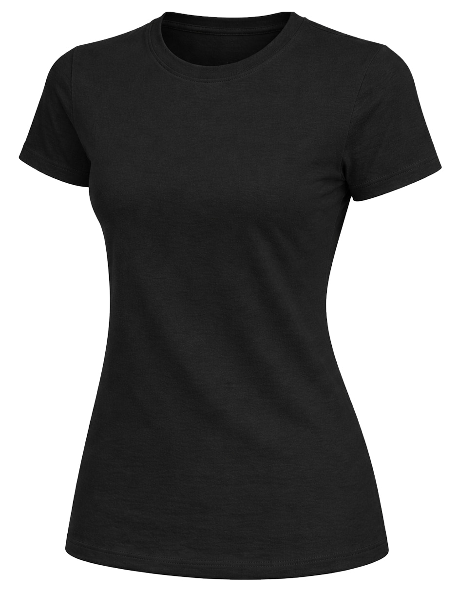Set playera manga corta cuello redondo para mujer 11