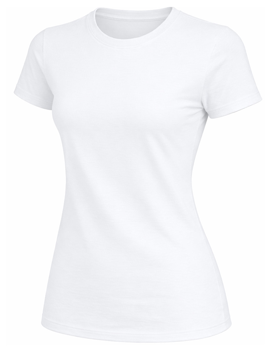 Set playera manga corta cuello redondo para mujer 4