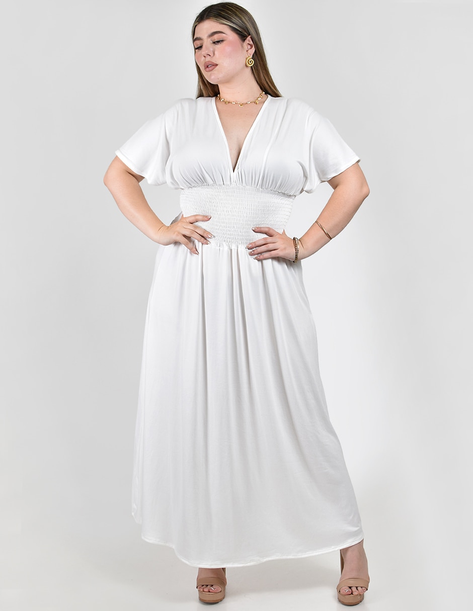 Vestido largo casual para mujer 4