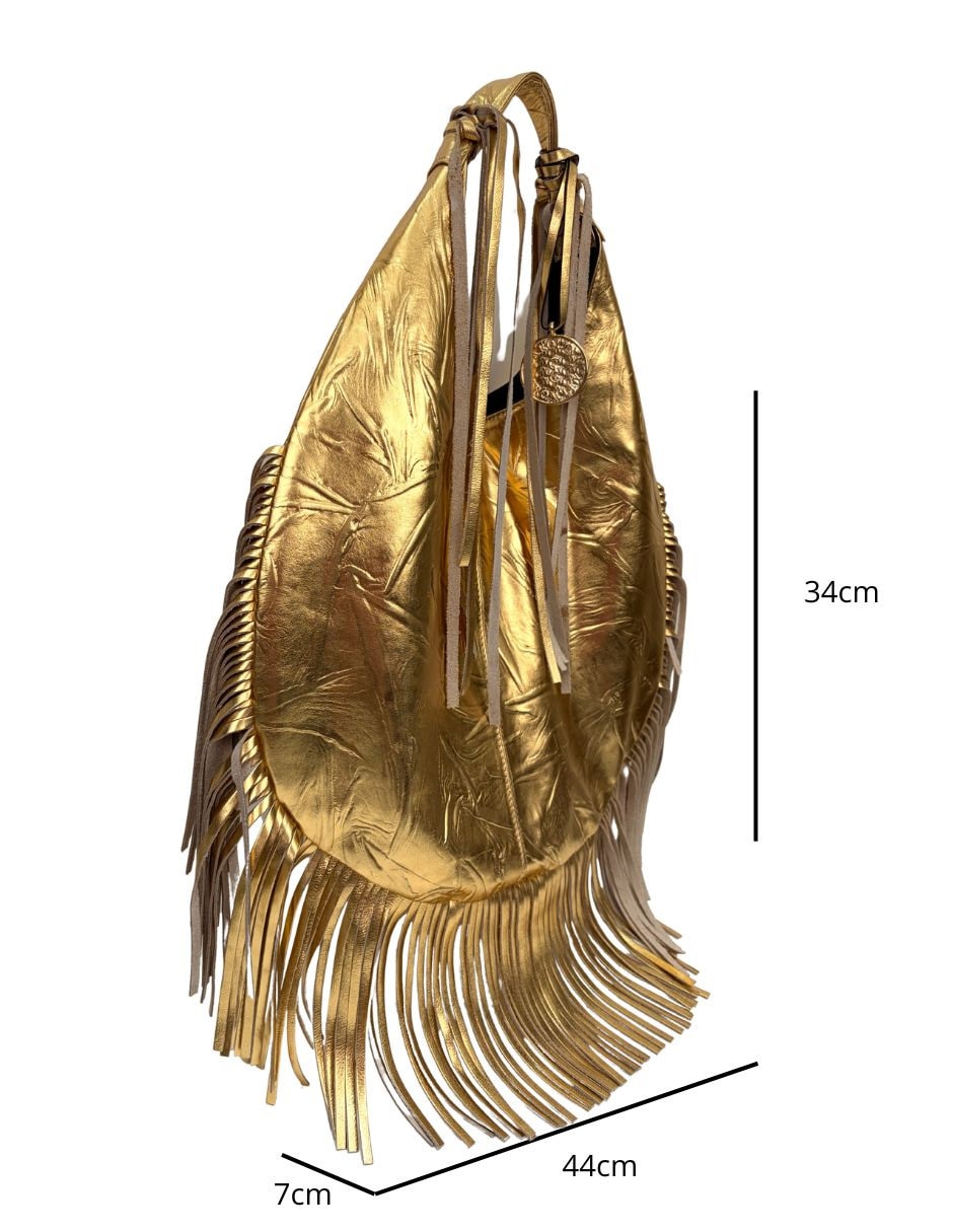 Bolsa hobo de piel para mujer 4