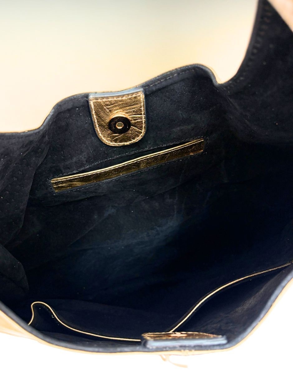 Bolsa hobo de piel para mujer 3
