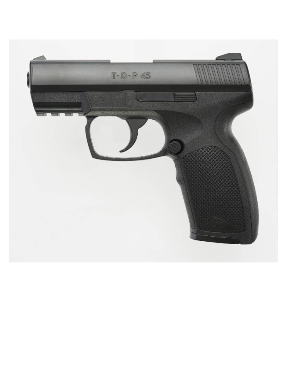 Pistola de aire calibre 4.5