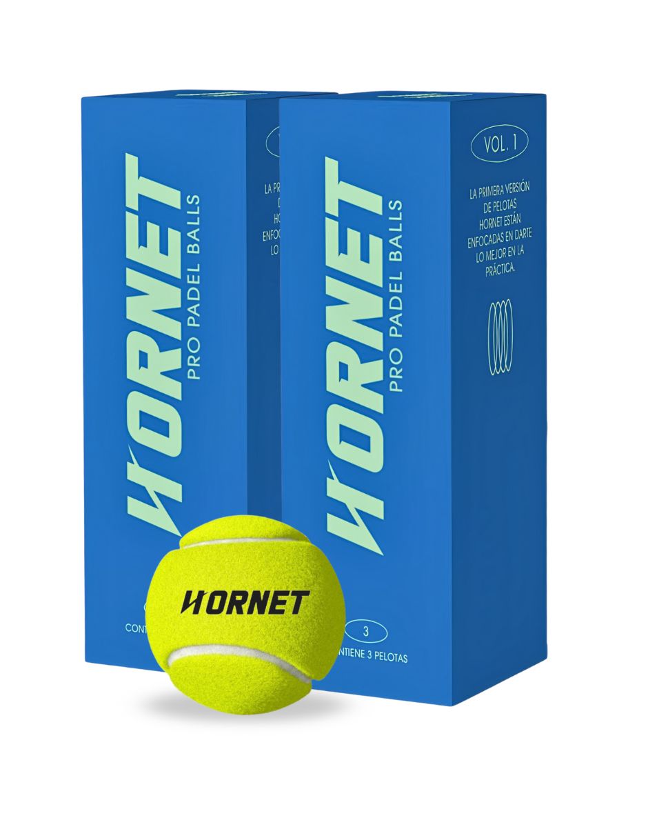 Set de pelotas para pádel