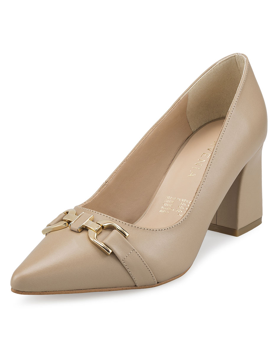 Zapatilla piel Davenia