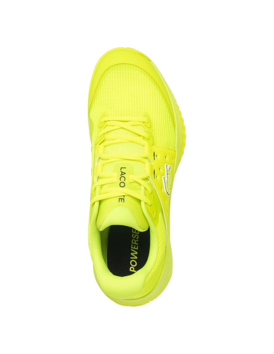 Tenis de piel lacoste power serve para hombre