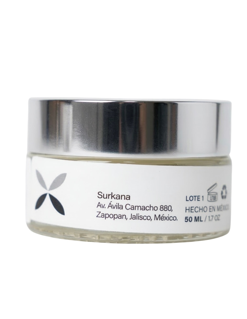 Crema facial recomendada para hidratar de noche Surkana para piel mixta