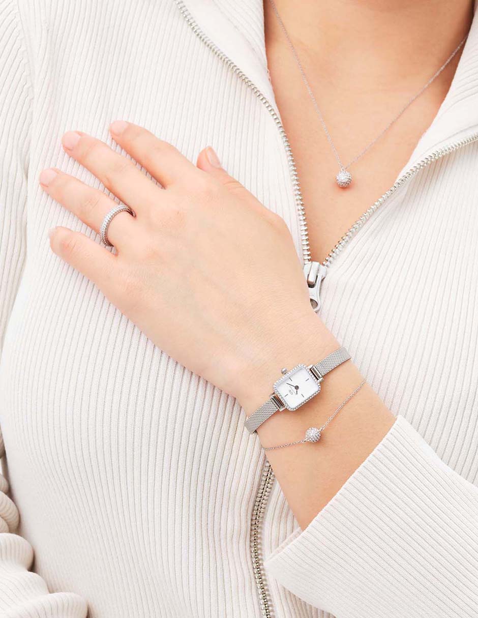 Pulsera Daniel Wellington con circonita acabado pavé