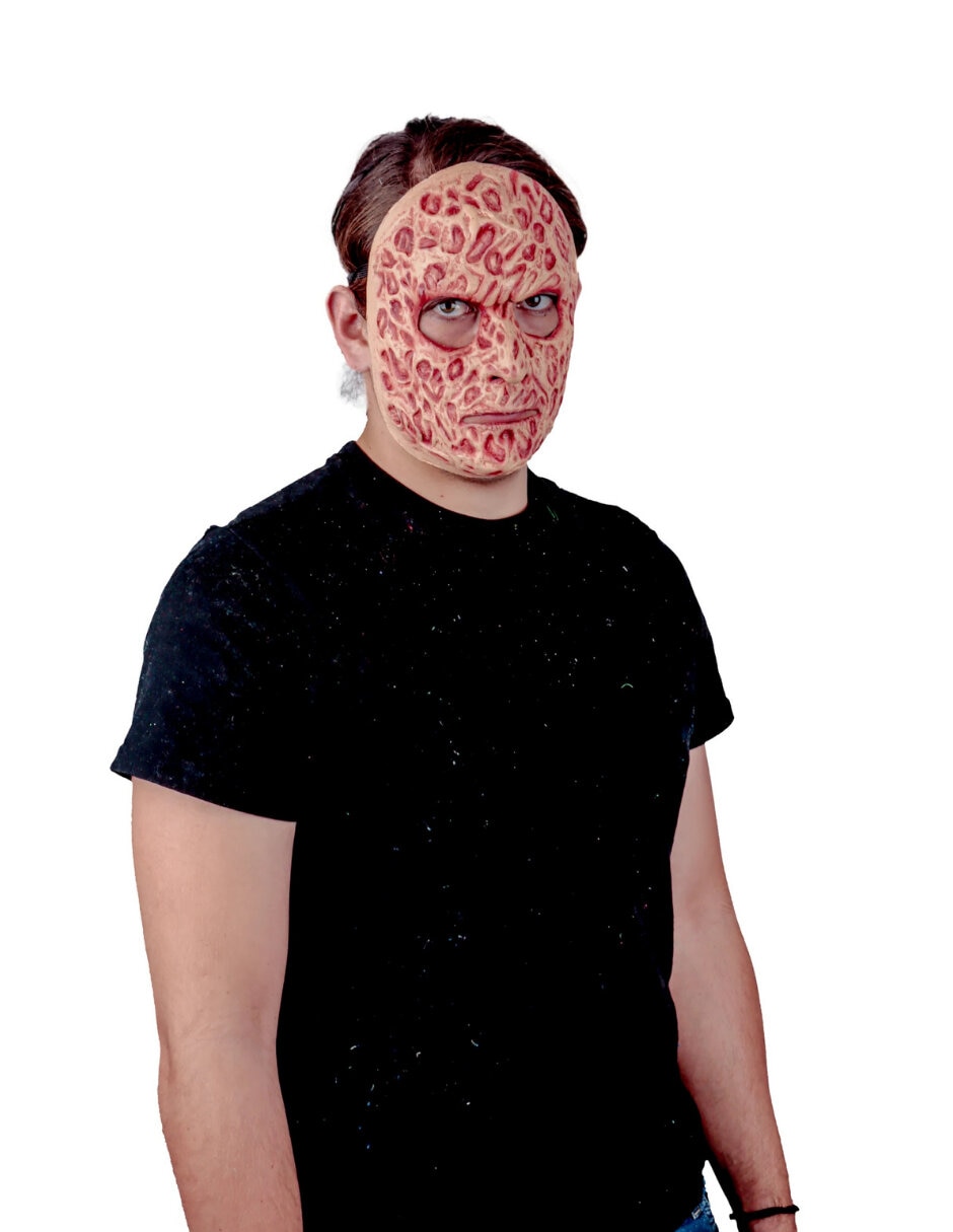 Maquillaje para disfraz de quemado aplicacion FX Ghoulish Productions