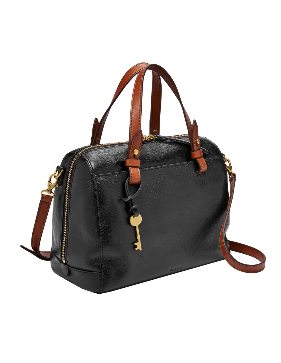 Bolsa satchel Fossil Rachel de piel para mujer