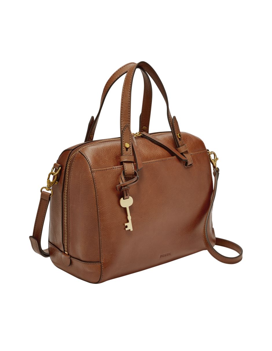 Bolsa satchel Fossil Rachel de piel para mujer