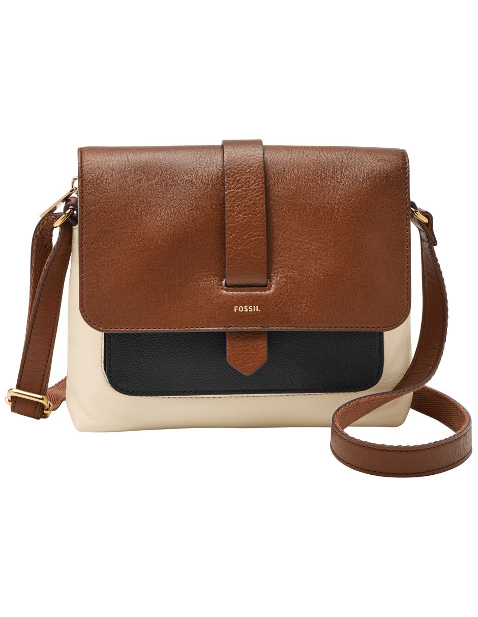 Bolsa crossbody Fossil Kinley de piel para mujer