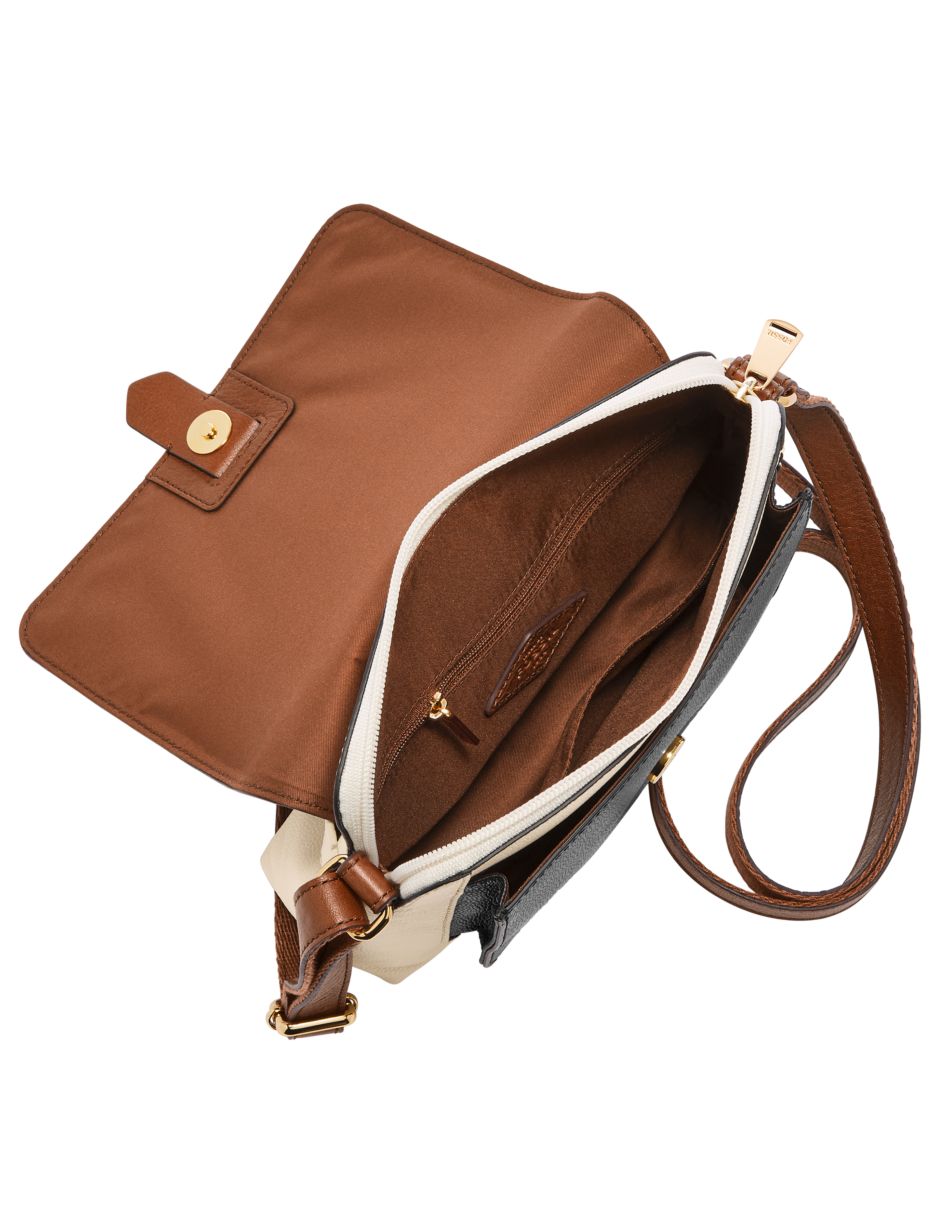 Bolsa crossbody Fossil Kinley de piel para mujer