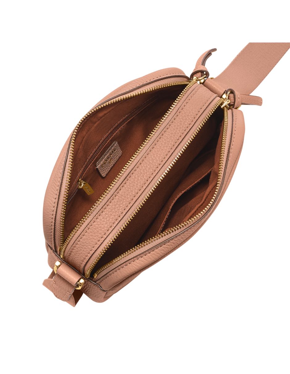 Bolsa crossbody Danni de piel para mujer 5