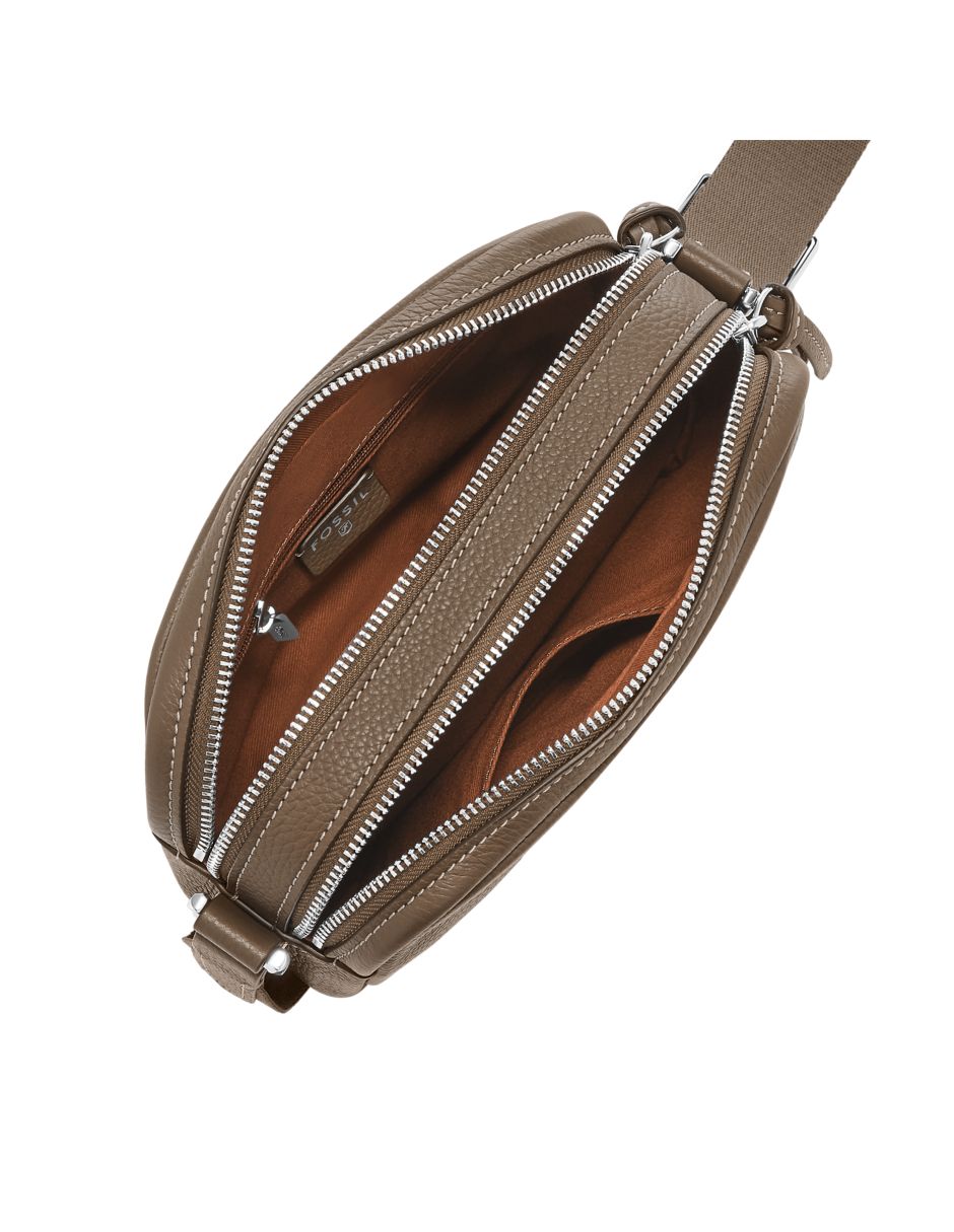 Bolsa crossbody Fossil Danni de piel para mujer