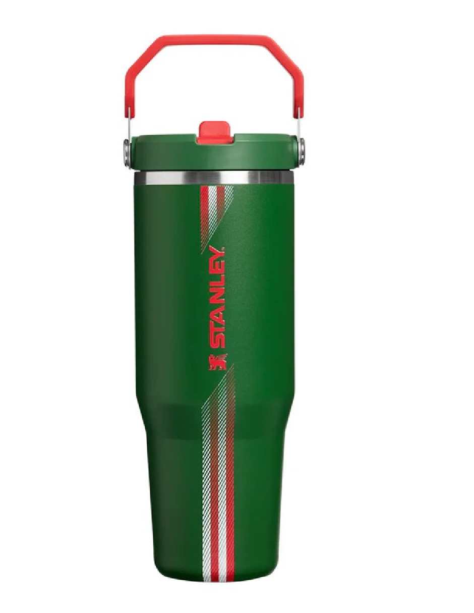 Termo Stanley de acero inoxidable Iceflow Flip Straw con tapa Flip top 887 ml