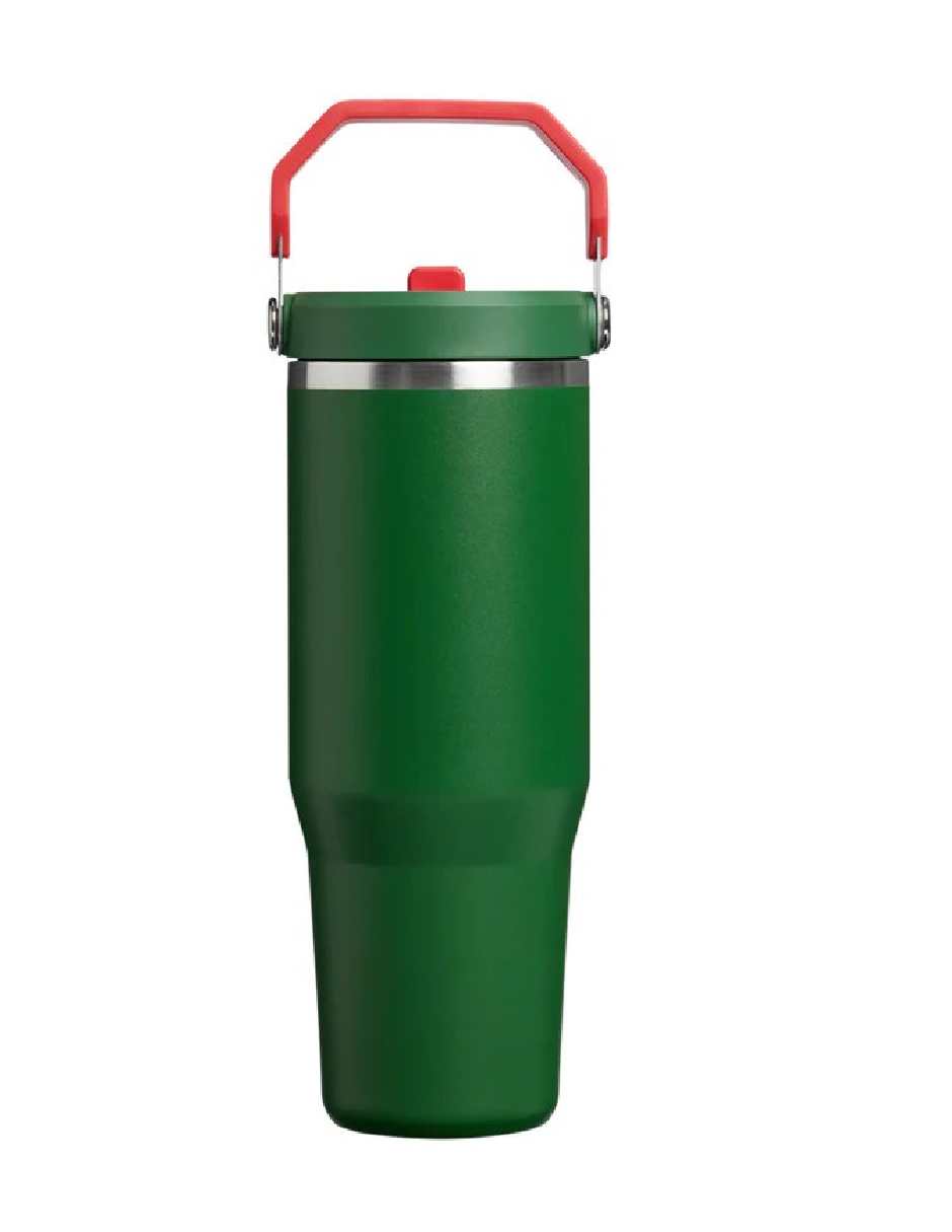 Termo Stanley de acero inoxidable Iceflow Flip Straw con tapa Flip top 887 ml
