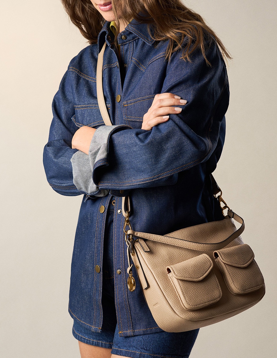 Bolsa crossbody Fossil Jolie de piel para mujer