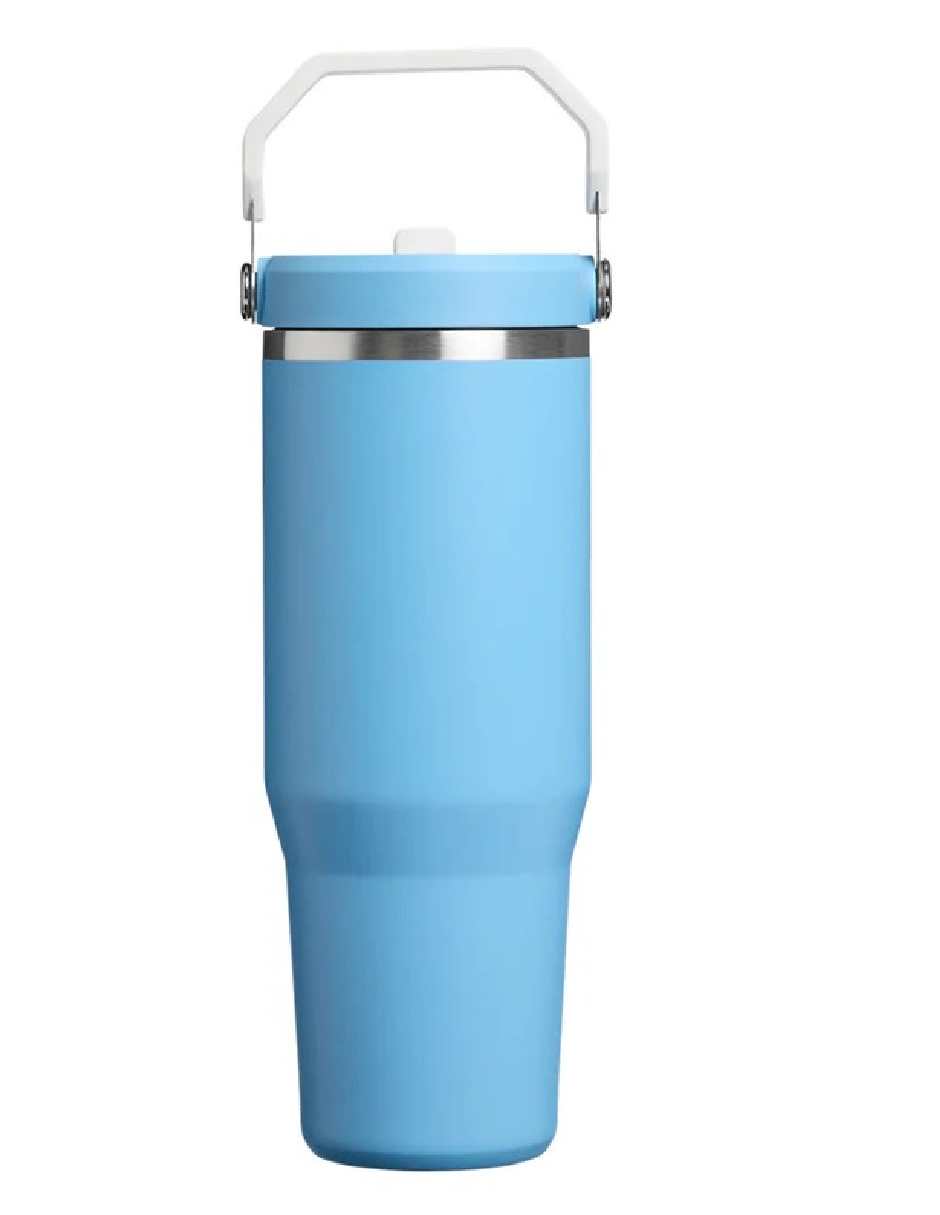 Termo Stanley de acero inoxidable Iceflow Flip Straw con tapa Flip top 887 ml