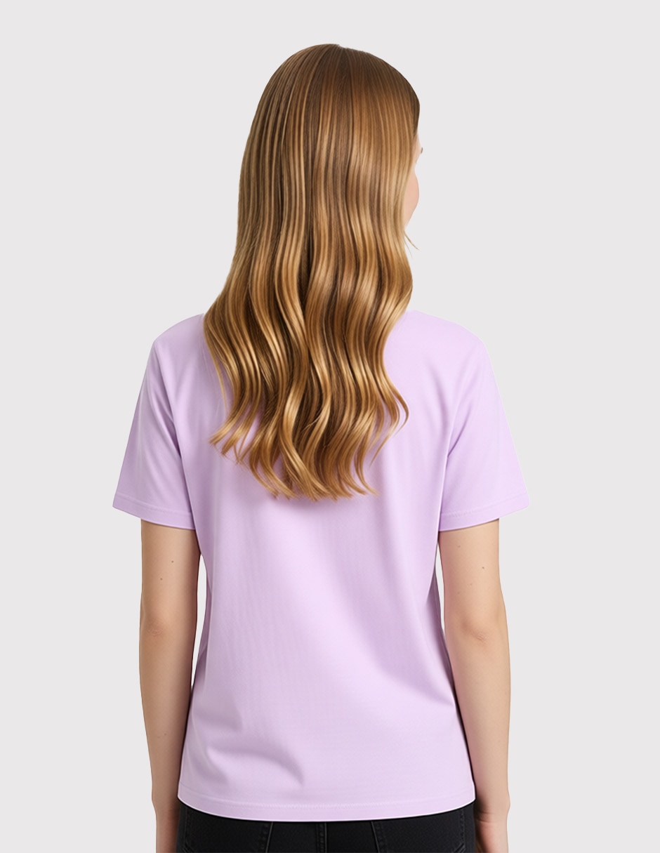 Playera manga corta Sanrio My Melody cuello redondo para mujer