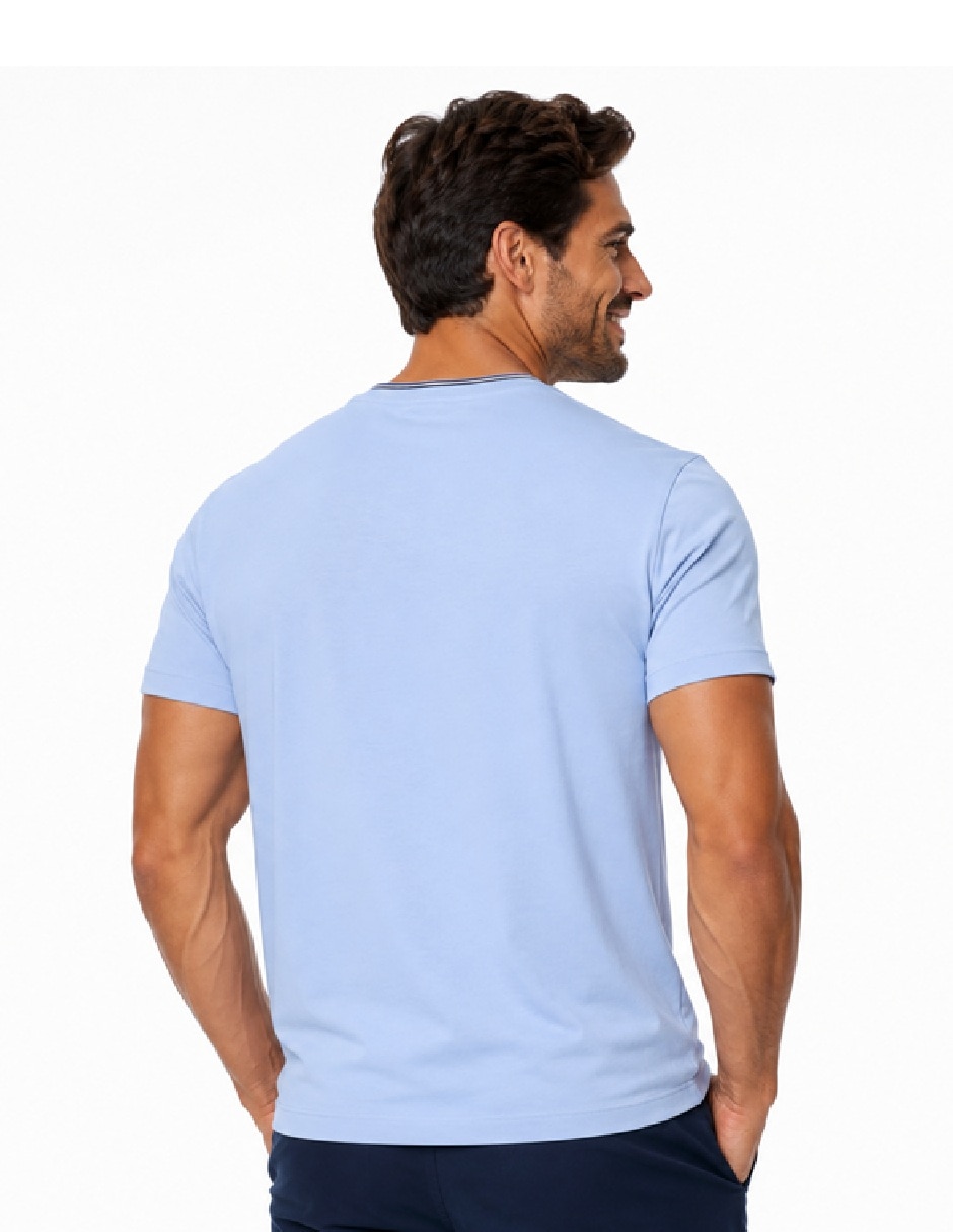 Playera cuello redondo para hombre 3
