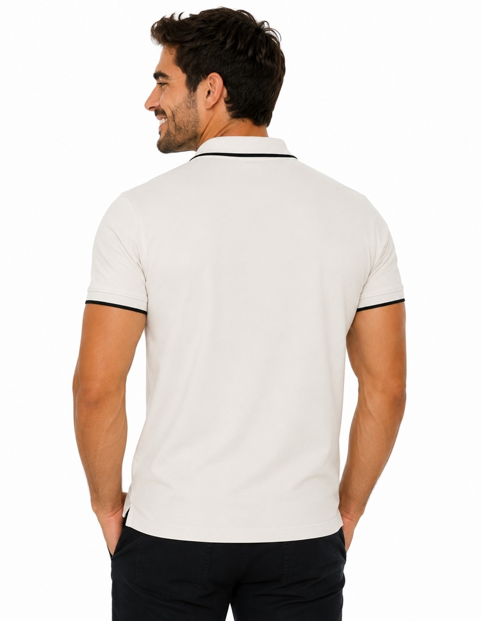 Playera DKNY DKPL632 Birch cuello polo para hombre