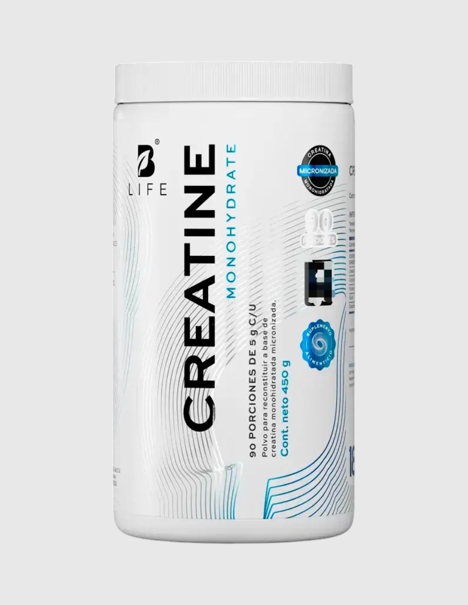 Creatina B Life Monohidratada Micronizadar de 450 g