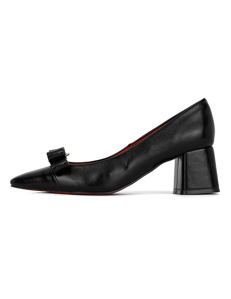 Zapatilla piel