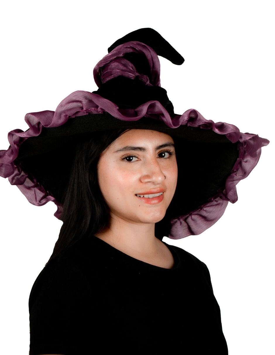 Sombrero para disfraz de bruja olanes 2