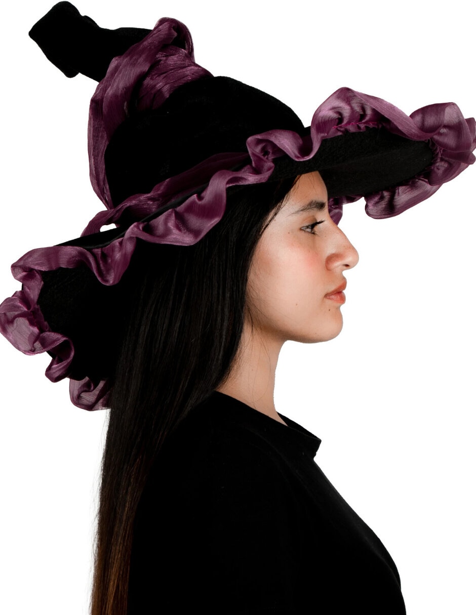 Sombrero para disfraz de bruja olanes 3