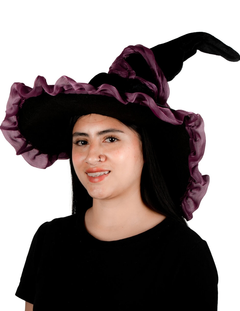 Sombrero para disfraz de bruja olanes 5