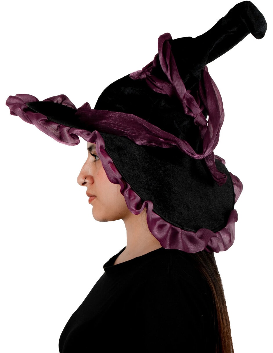 Sombrero para disfraz de bruja olanes 6